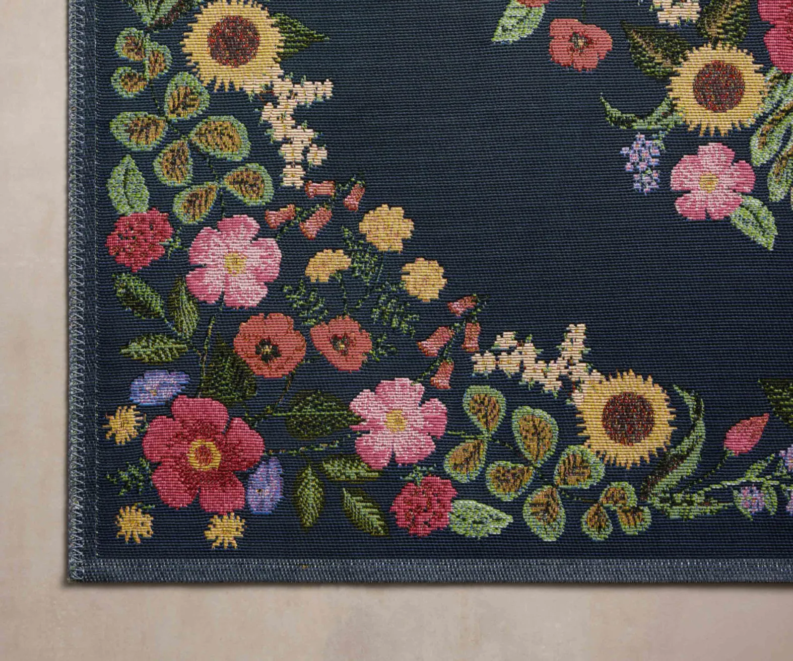 Perennial Blossom Power Loomed Rug