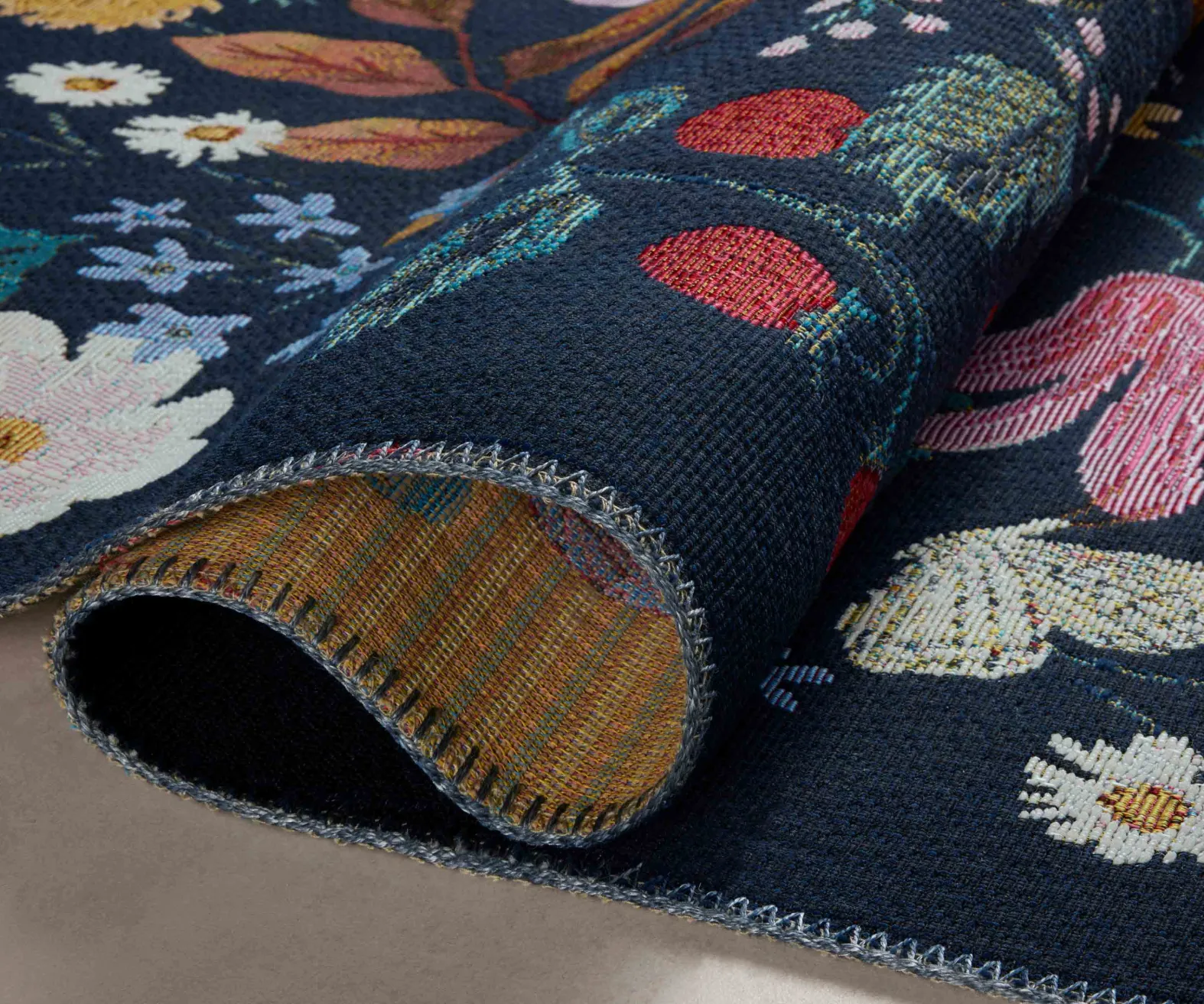 Perennial Strawberry Fields Power Loomed Rug