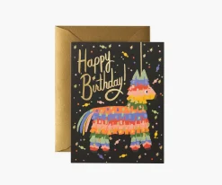 Pinata Birthday Card