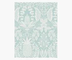 Pineapple Damask Wallpaper