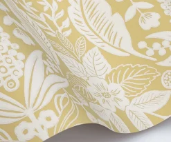 Pineapple Damask Wallpaper