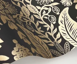 Pineapple Damask Wallpaper Sample