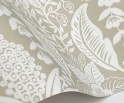 Pineapple Damask Wallpaper Sample