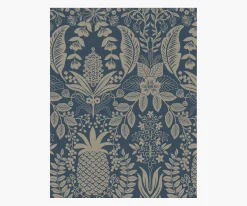 Pineapple Damask Wallpaper Sample
