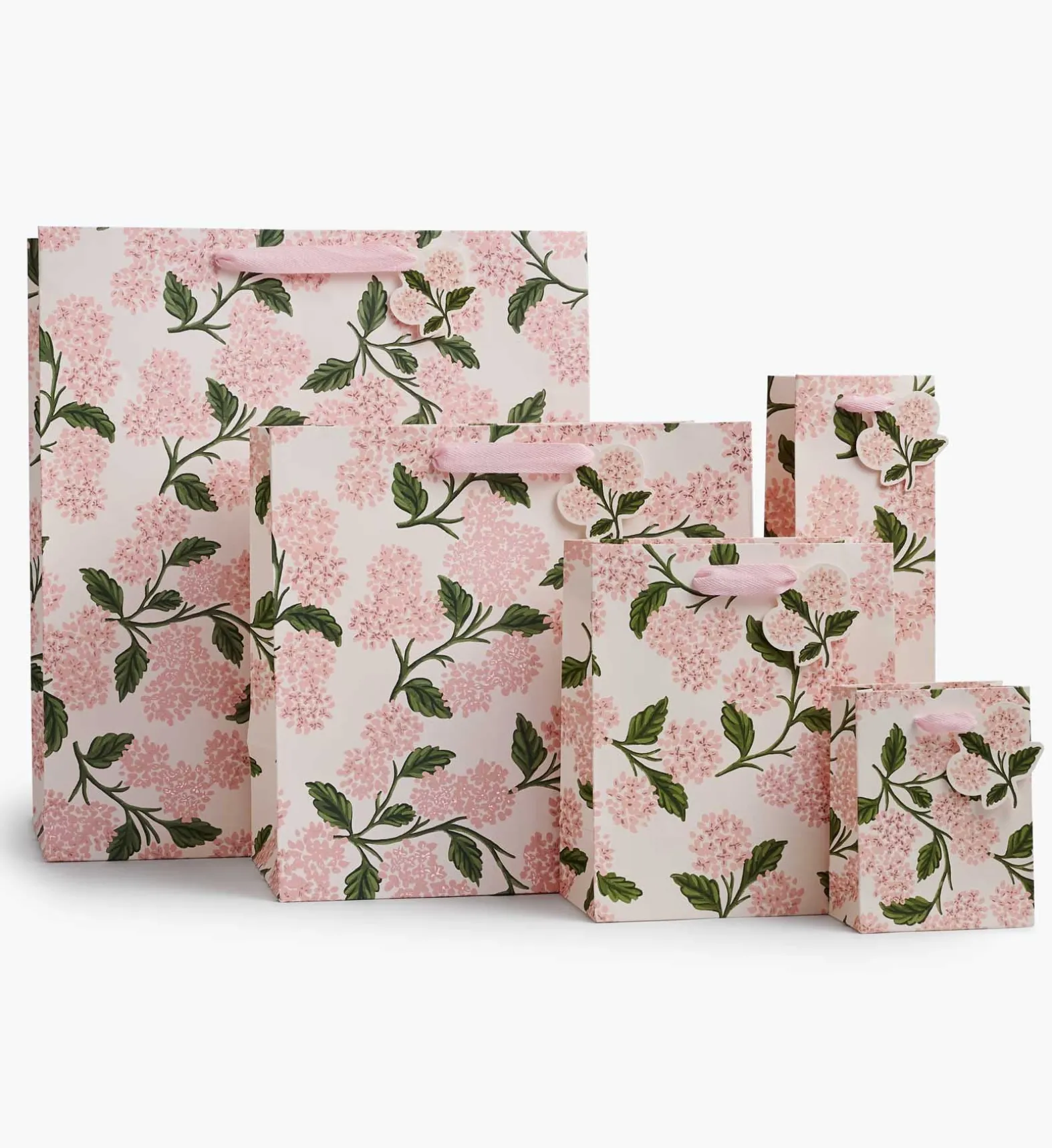 Pink Hydrangea Small Gift Bag