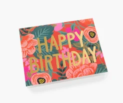 Poppy Birthday Card