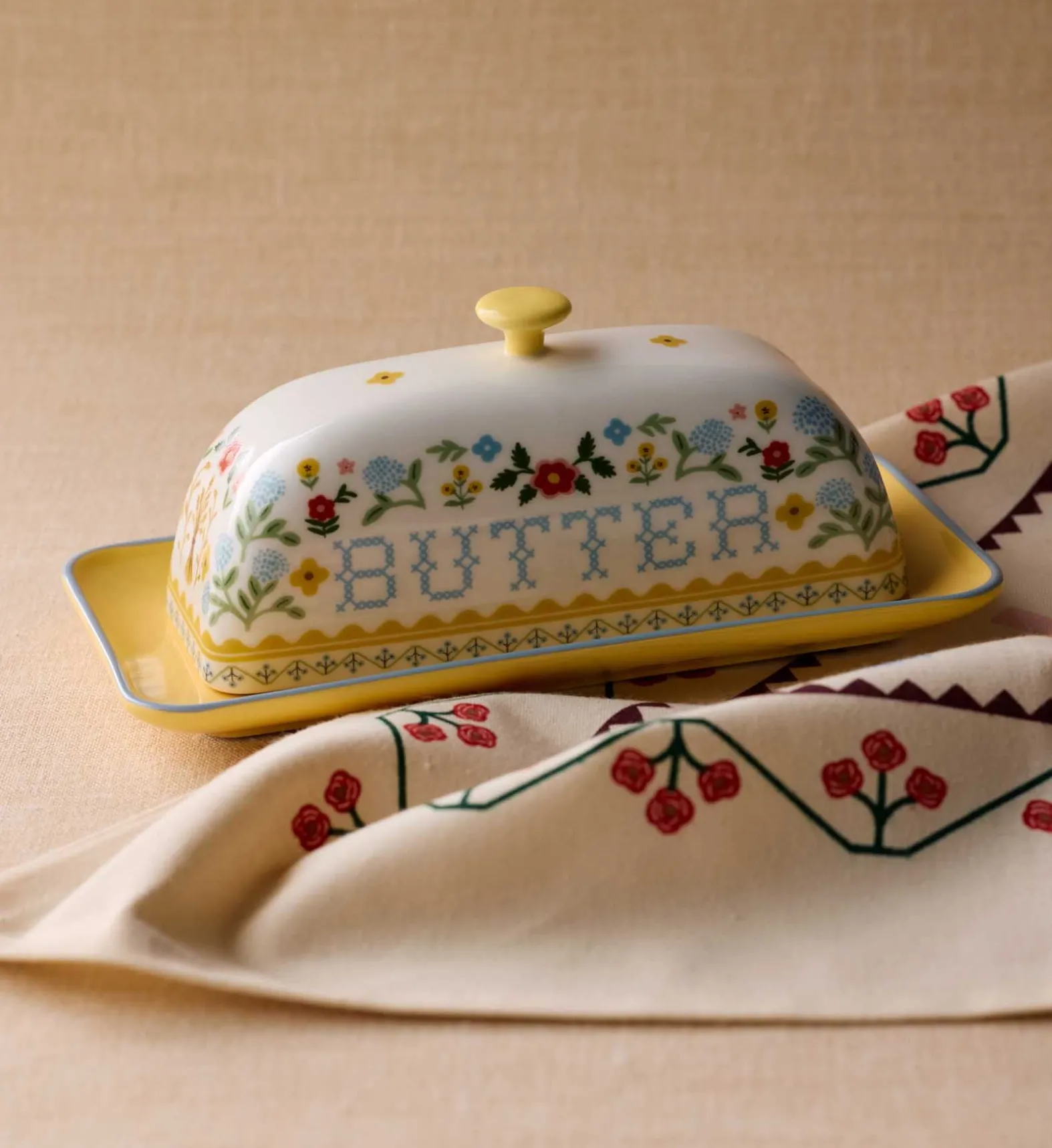 Porcelain Butter Dish