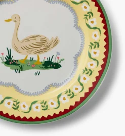 Porcelain Dessert Plate Set