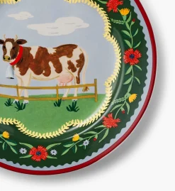 Porcelain Dessert Plate Set