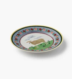 Porcelain Dessert Plate Set