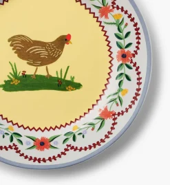 Porcelain Dessert Plate Set