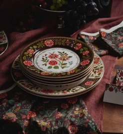 Porcelain Dessert Plate Set