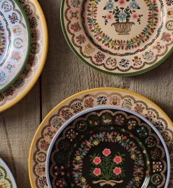 Porcelain Dessert Plate Set