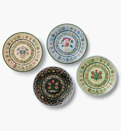 Porcelain Dessert Plate Set