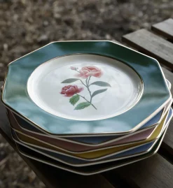 Porcelain Dessert Plate Set