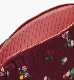 Quilted Large Cosmetic Pouch