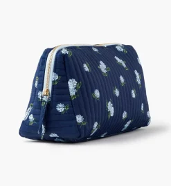 Quilted Large Cosmetic Pouch