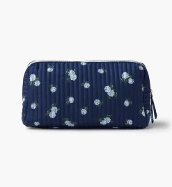Quilted Large Cosmetic Pouch