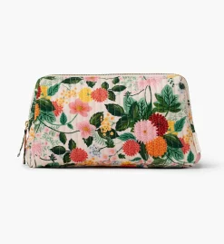 Quilted Large Cosmetic Pouch