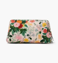 Quilted Large Cosmetic Pouch