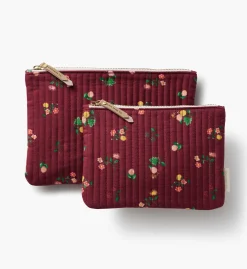 Quilted Pouch Set