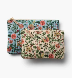 Quilted Pouch Set