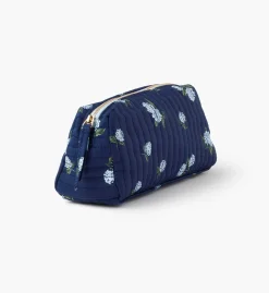 Quilted Small Cosmetic Pouch