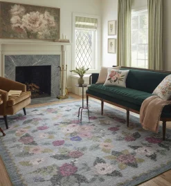 Rosa Antique Rose Power Loomed Rug