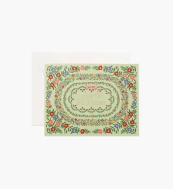 Rosette Birthday Card
