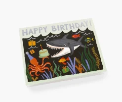 Shark Birthday Card