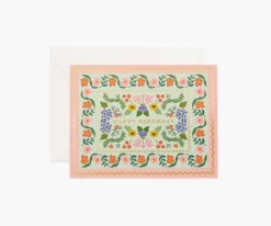 Sicily Garden Birthday Card