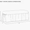 Surrey Dining Bench
