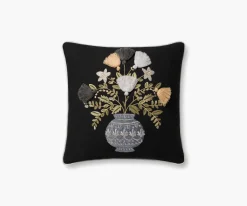 Vase Study No. 5 Embroidered Pillow