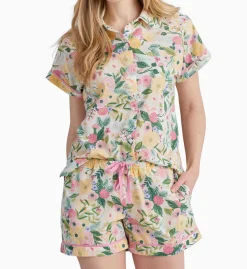 Voile Button Front Short Set