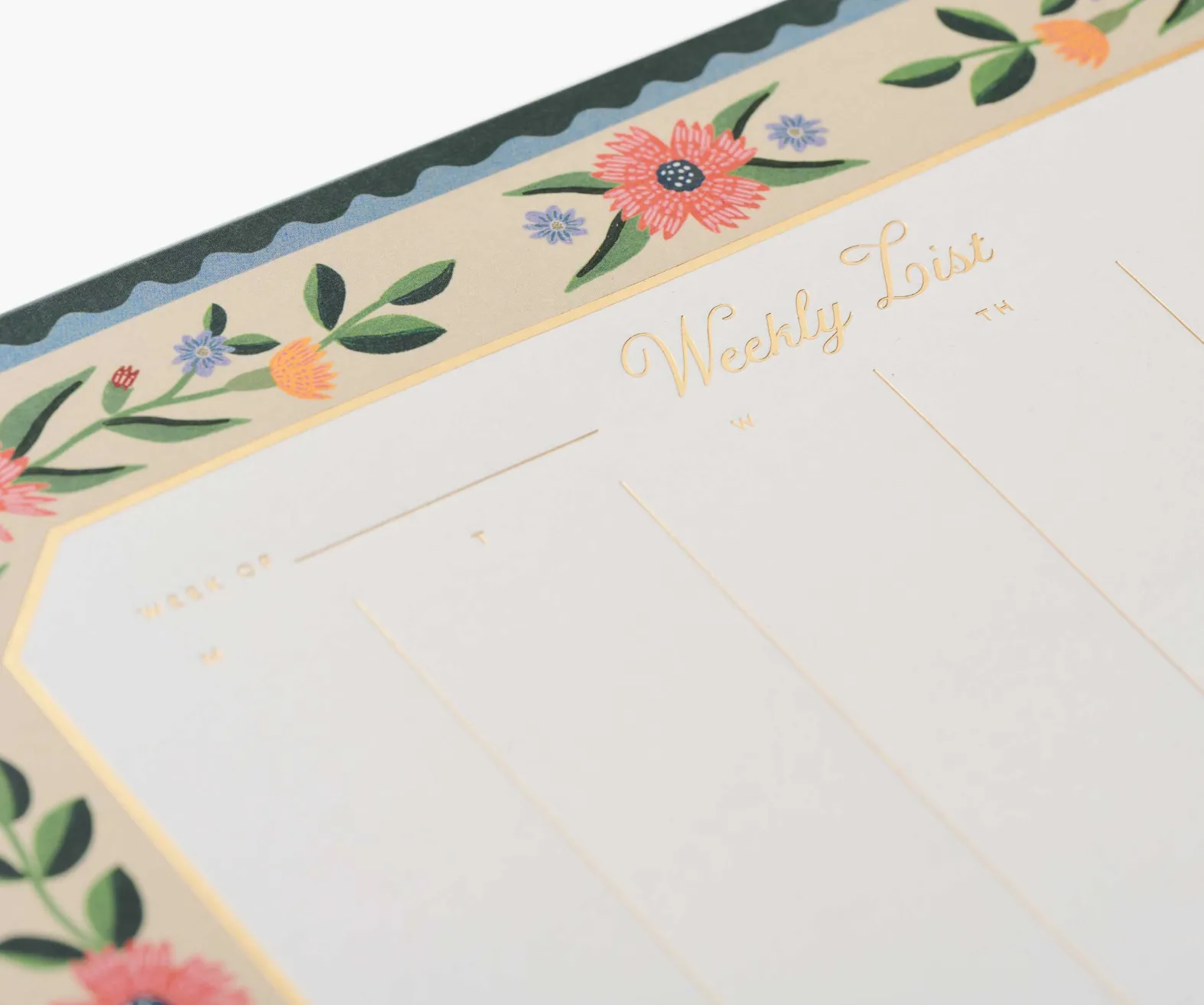 Weekly Desk Pad