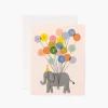 Welcome Elephant Baby Card