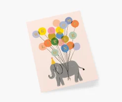 Welcome Elephant Baby Card