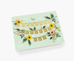 Welcome Garland Baby Card