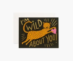 Wild About You Love & Friendship Card