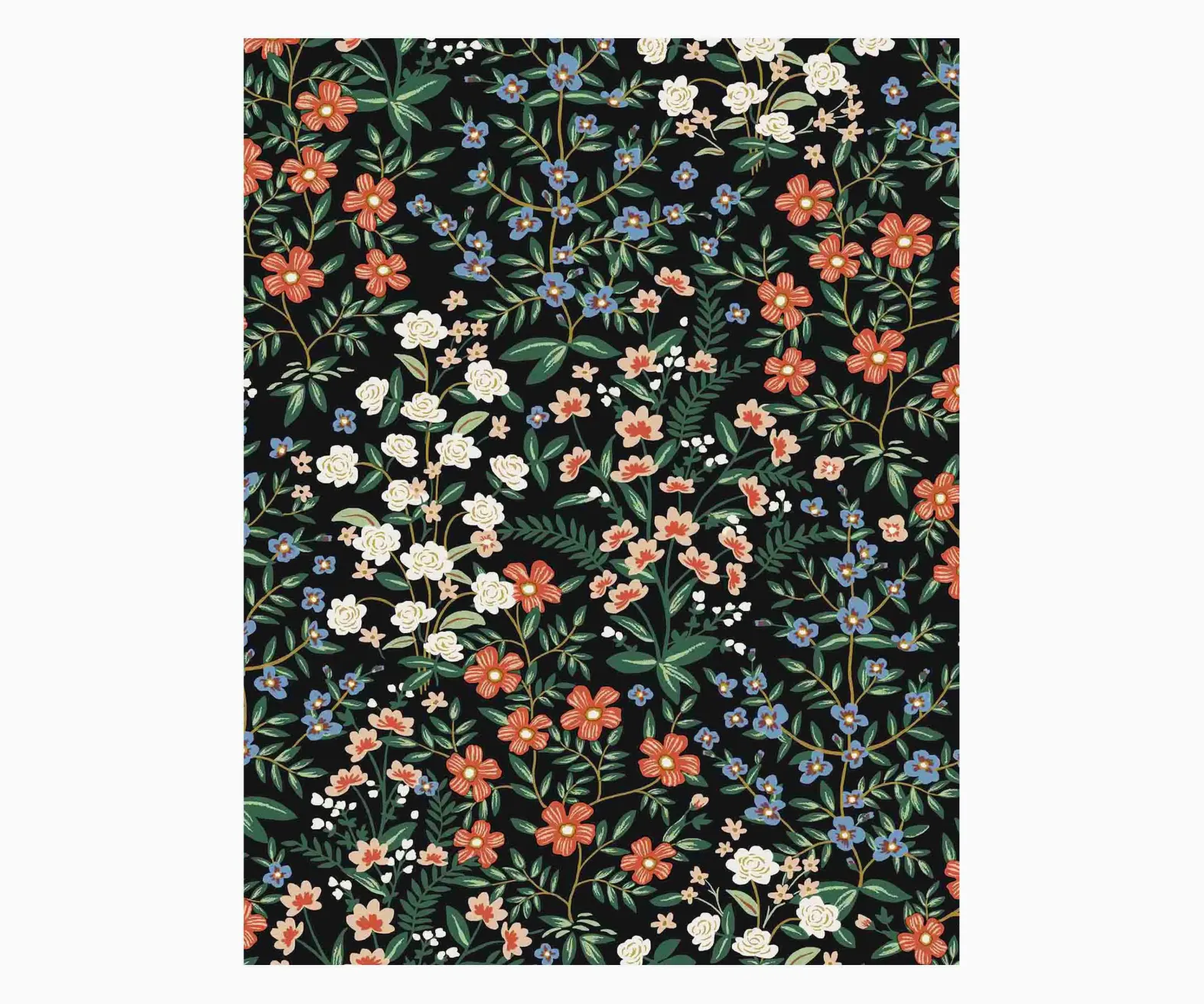 Wildwood Garden Wallpaper Sample