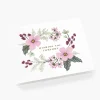 Wishing You Comfort Bouquet Sympathy Card