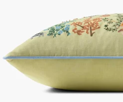 Woodland Forest Embroidered Pillow