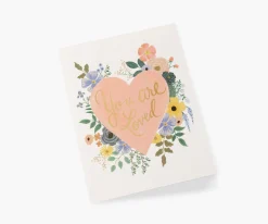 You Are Loved Heart Love & Friendship Card