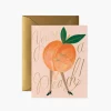 You're a Peach Love & Friendship Card