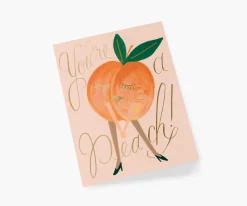 You're a Peach Love & Friendship Card