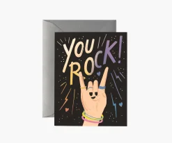 You Rock Love & Friendship Card