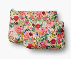 Zippered Pouch Set